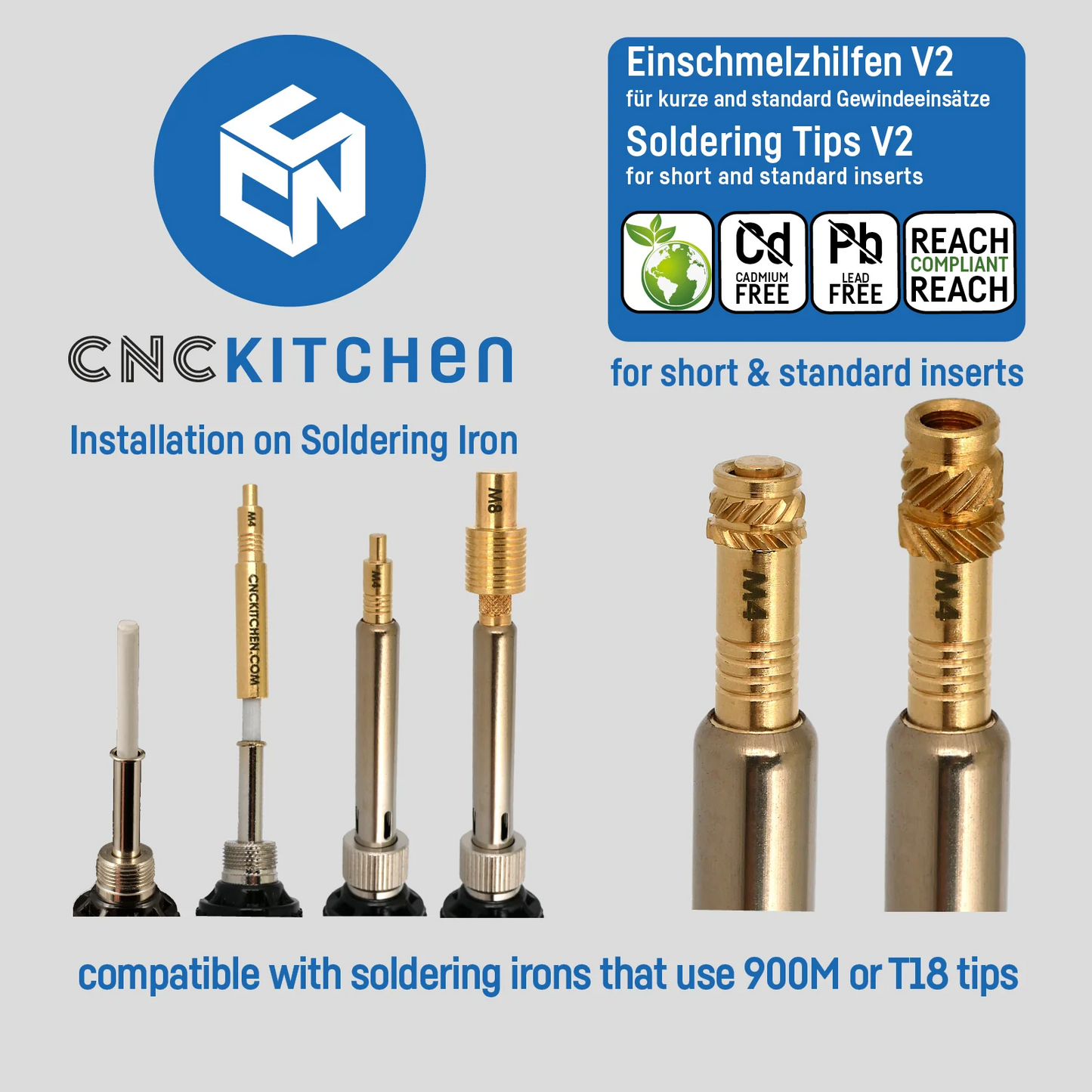 CNC Kitchen Soldering tips for threaded inserts