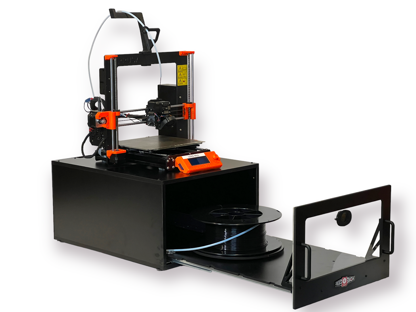 FULLY ASSEMBLED RepBox TT/FFC TurnTable:Filament Filing Cabinet v2.1