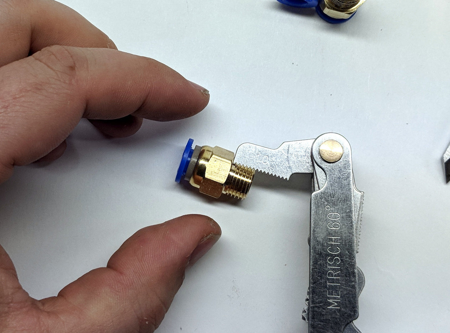 Capricorn 4 Pack PC6-M10*1 Fittings - For 2.85mm Bowden Tubing