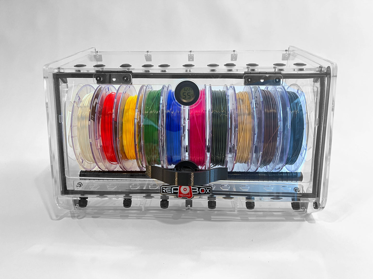 FULLY ASSEMBLED RepBox v2.5: "THE" 3D Printing Filament Management Solution