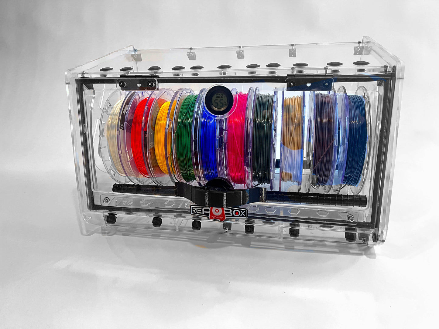 FULLY ASSEMBLED RepBox v2.5: "THE" 3D Printing Filament Management Solution
