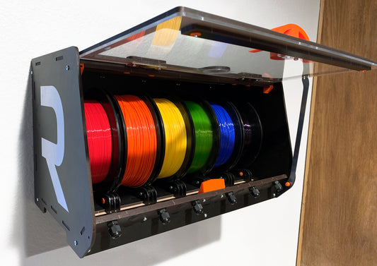 Wall Mount Kit for RepBox v2 and Above, RepWinder, RepRack, and Catch Bins