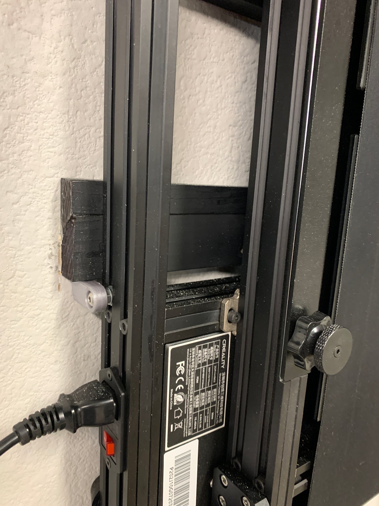 Creality CR-30 Printmill 3D Belt Printer Wall Mount Kit