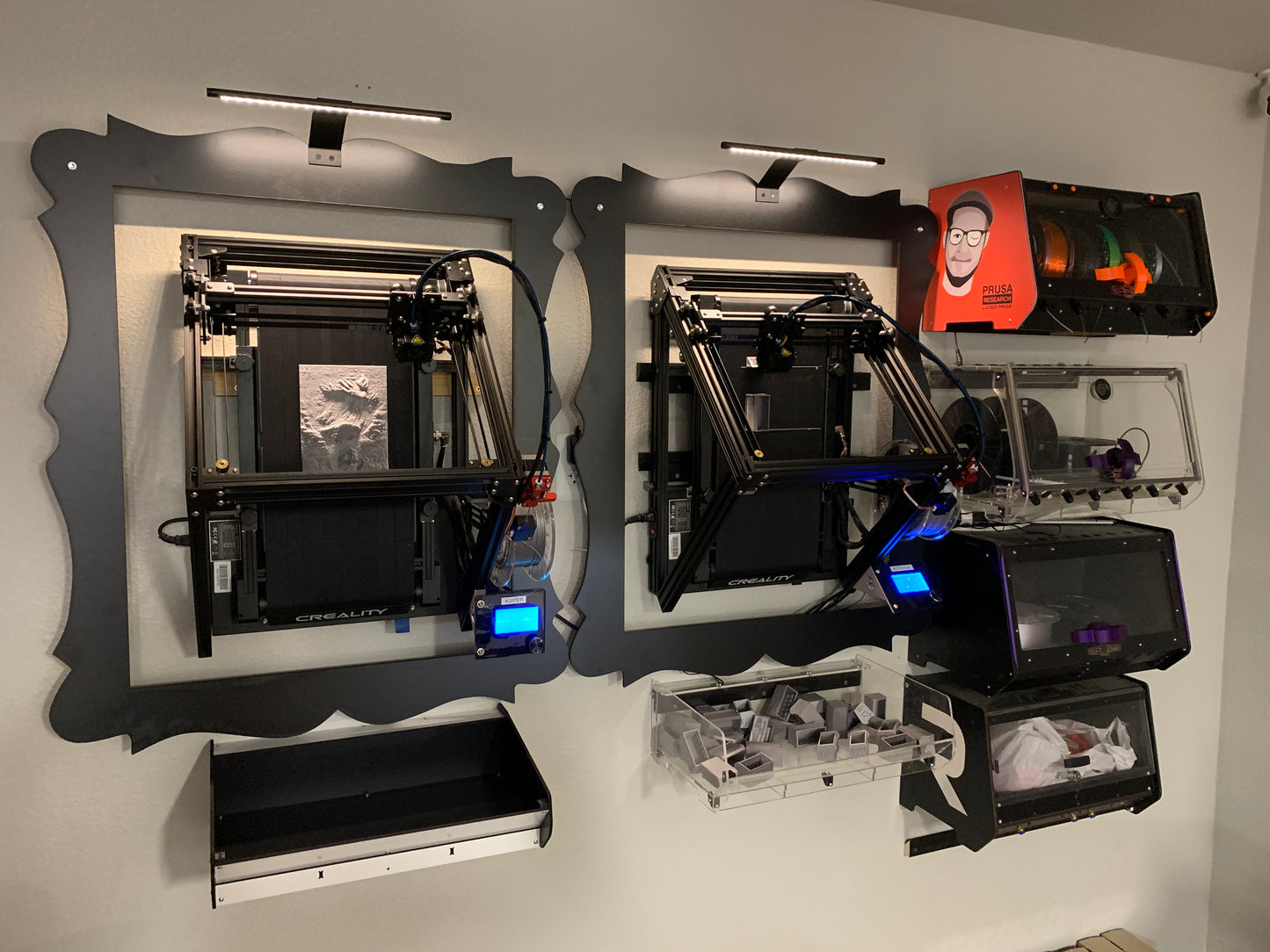 Creality CR-30 Printmill 3D Belt Printer Wall Mount Kit