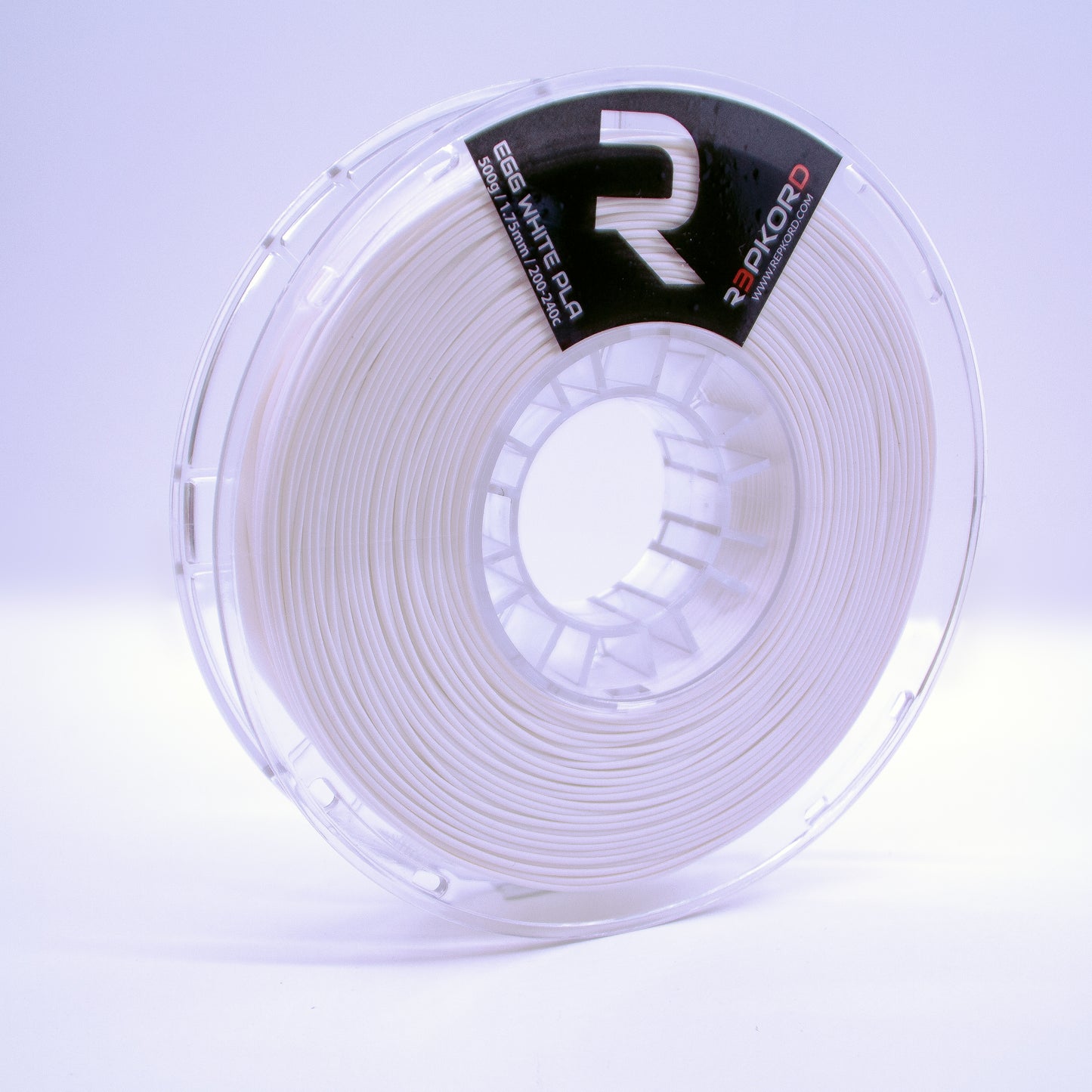Egg White 1.75 PLA Filament 1lb Spool
