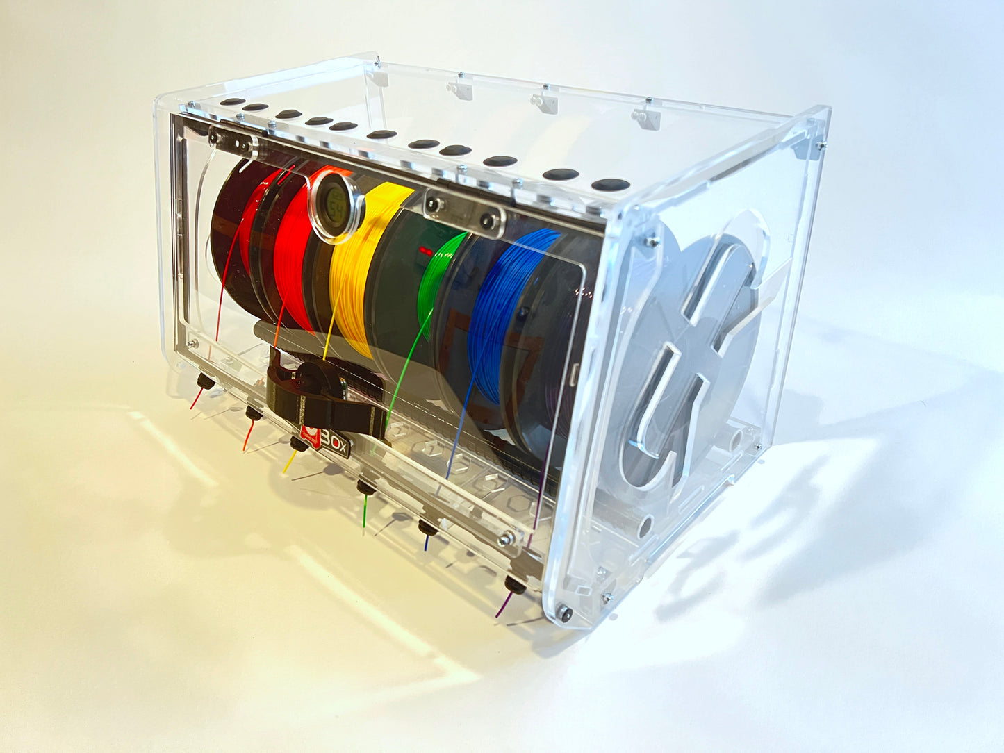 FULLY ASSEMBLED RepBox v2.5: "THE" 3D Printing Filament Management Solution