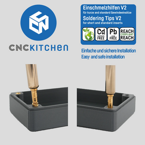 CNC Kitchen Soldering tips for threaded inserts