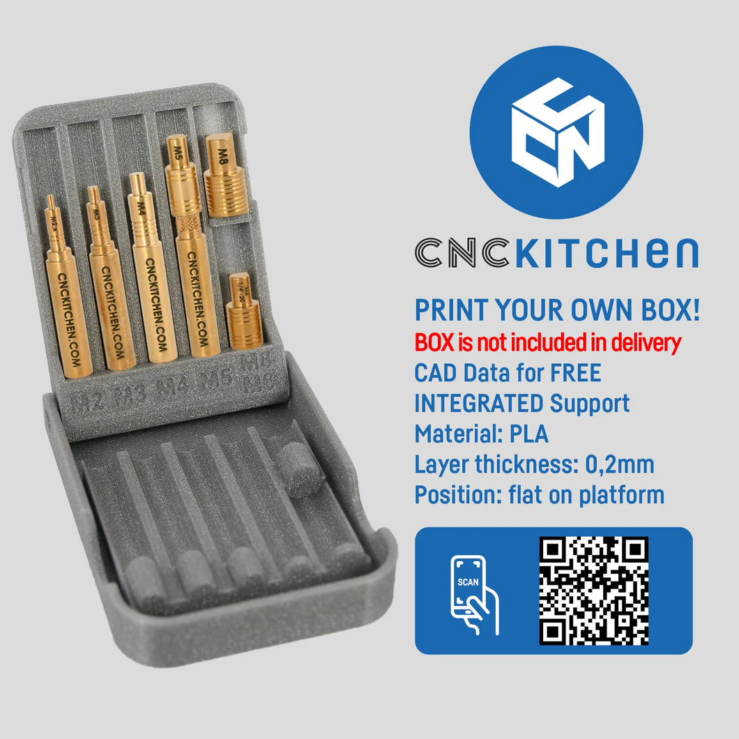 CNC Kitchen Soldering tips for threaded inserts