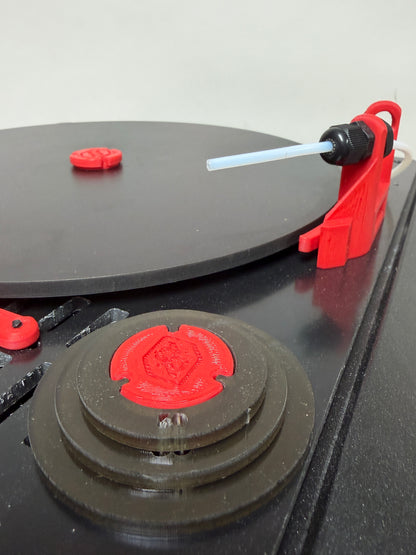 Top Hat- The More Civilized Spool Holder For Your 3D Printer. Compatible with Filament Spools 250g - 10Kg