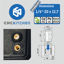 Load image into Gallery viewer, CNC Kitchen Official Threaded Inserts