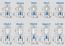 Load image into Gallery viewer, CNC Kitchen Official Threaded Inserts