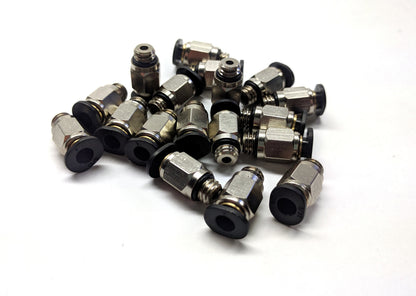 Capricorn 4 Pack PC4-M6-C Fittings - For 1.75mm Bowden Tubing