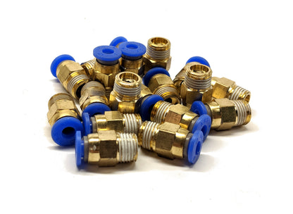 Capricorn 4 Pack PC4-01 NPT (1/8in) Fittings - For 1.75mm Bowden Tubing