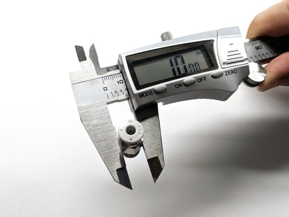 Capricorn 4 Pack PC4-01 NPT (1/8in) Straight-Thru Fittings - For 1.75mm Bowden Tubing