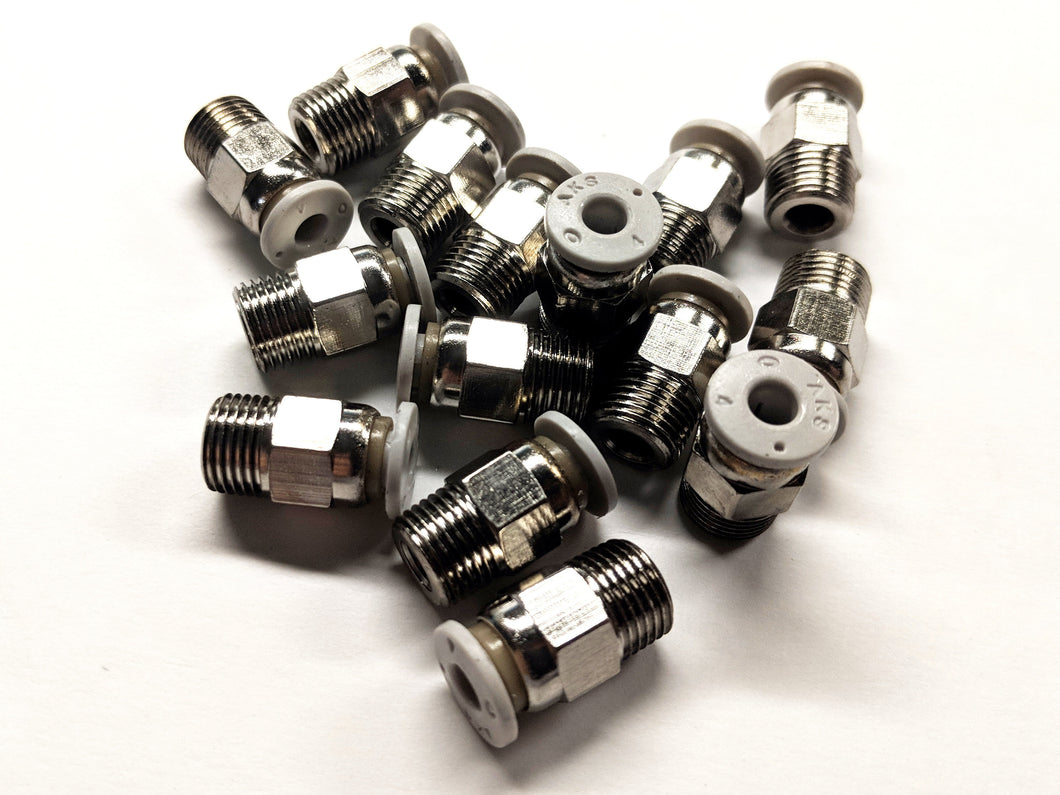 Capricorn 4 Pack PC4-M10*0.9 Fittings - For 1.75mm Bowden Tubing