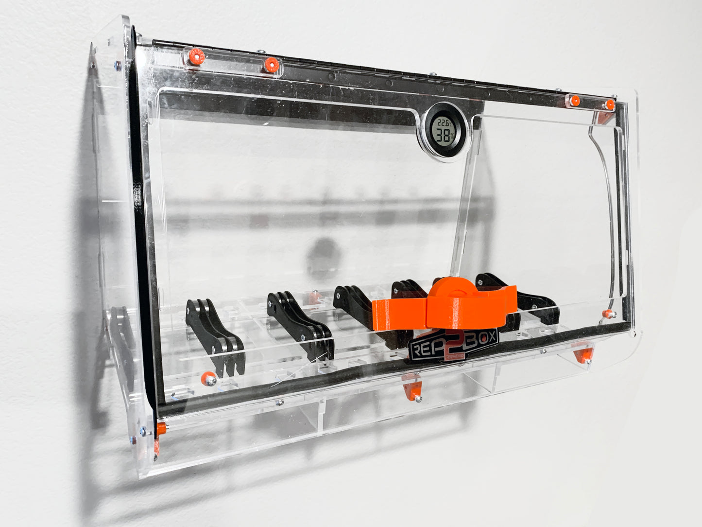 Wall Mount Kit for RepBox v2 and Above, RepWinder, RepRack, and Catch Bins
