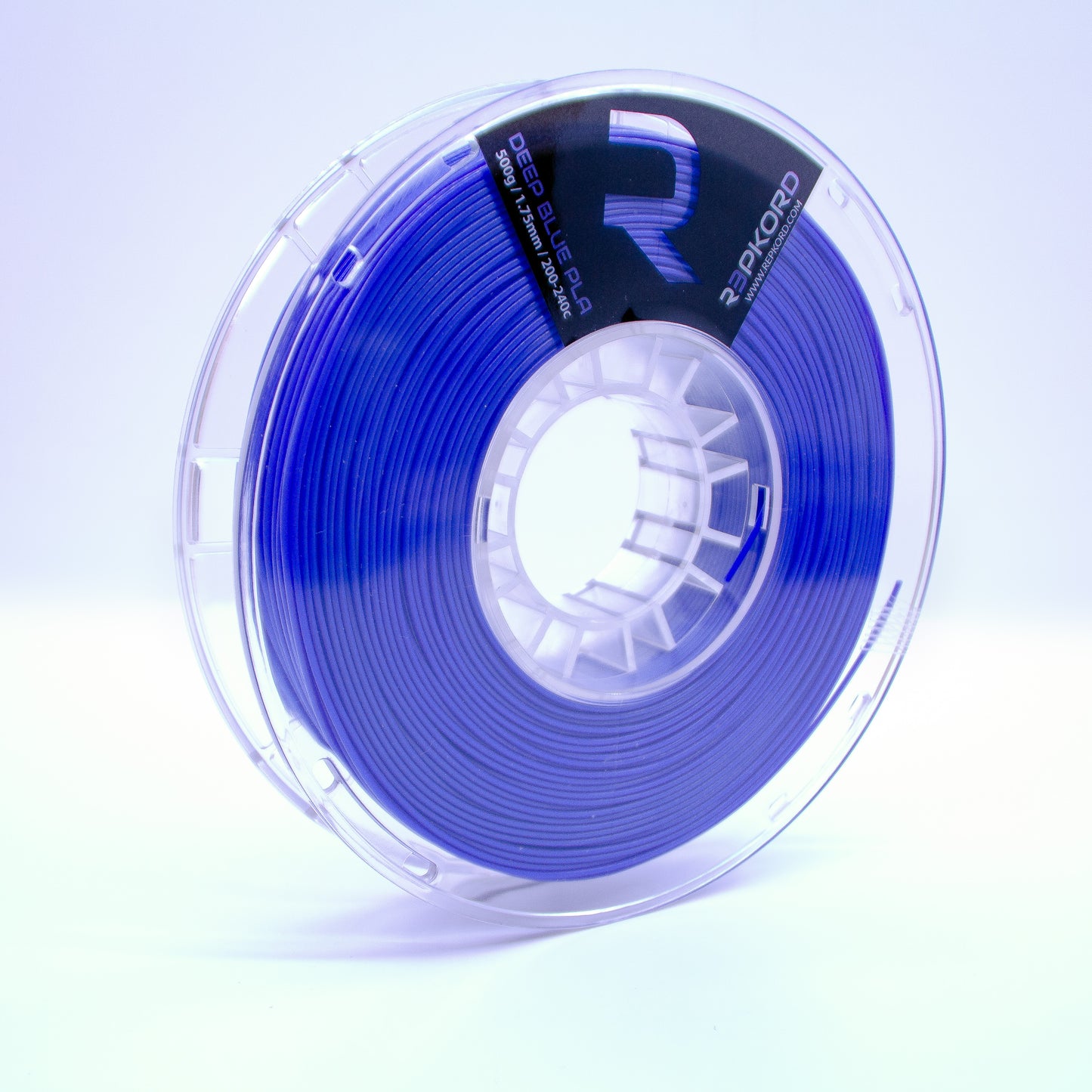 Deep Blue 1.75 PLA Filament 1lb Spool