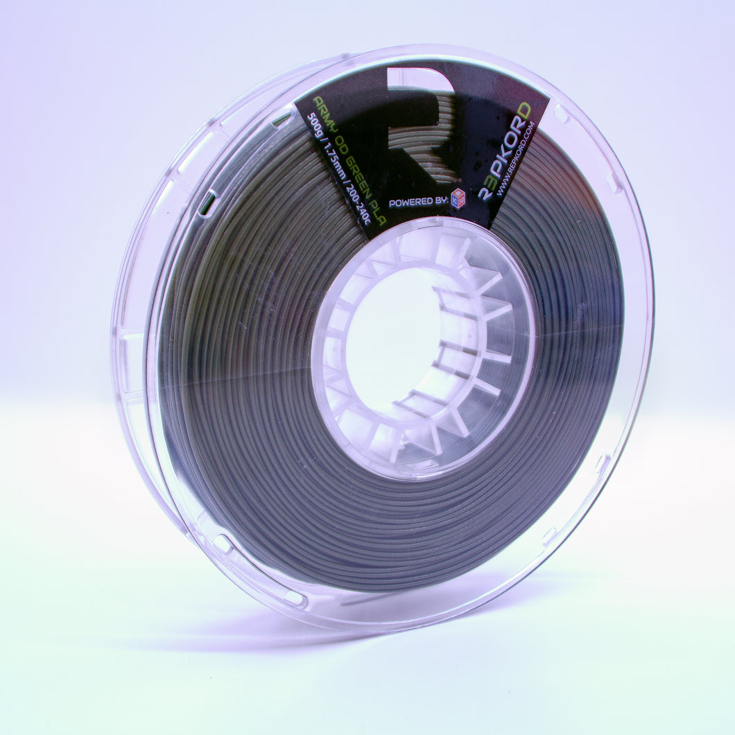 Army OD Green 1.75 PLA Filament 1lb Spool