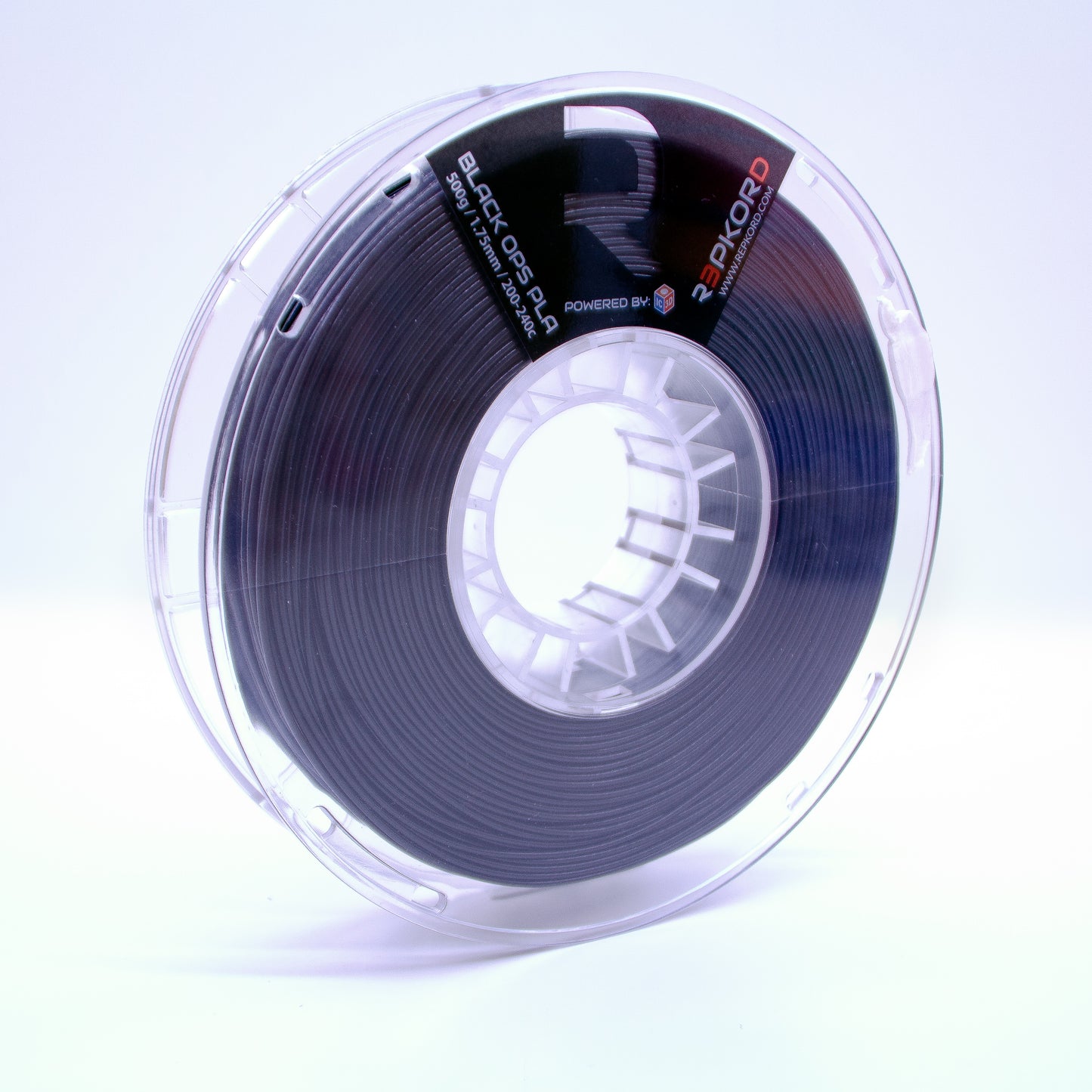 Black Ops 1.75 PLA Filament 1lb Spool