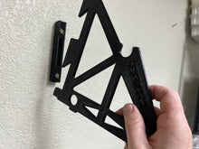 Load image into Gallery viewer, RepRack Laser Cut Brackets 1/4&quot; Melamine Black