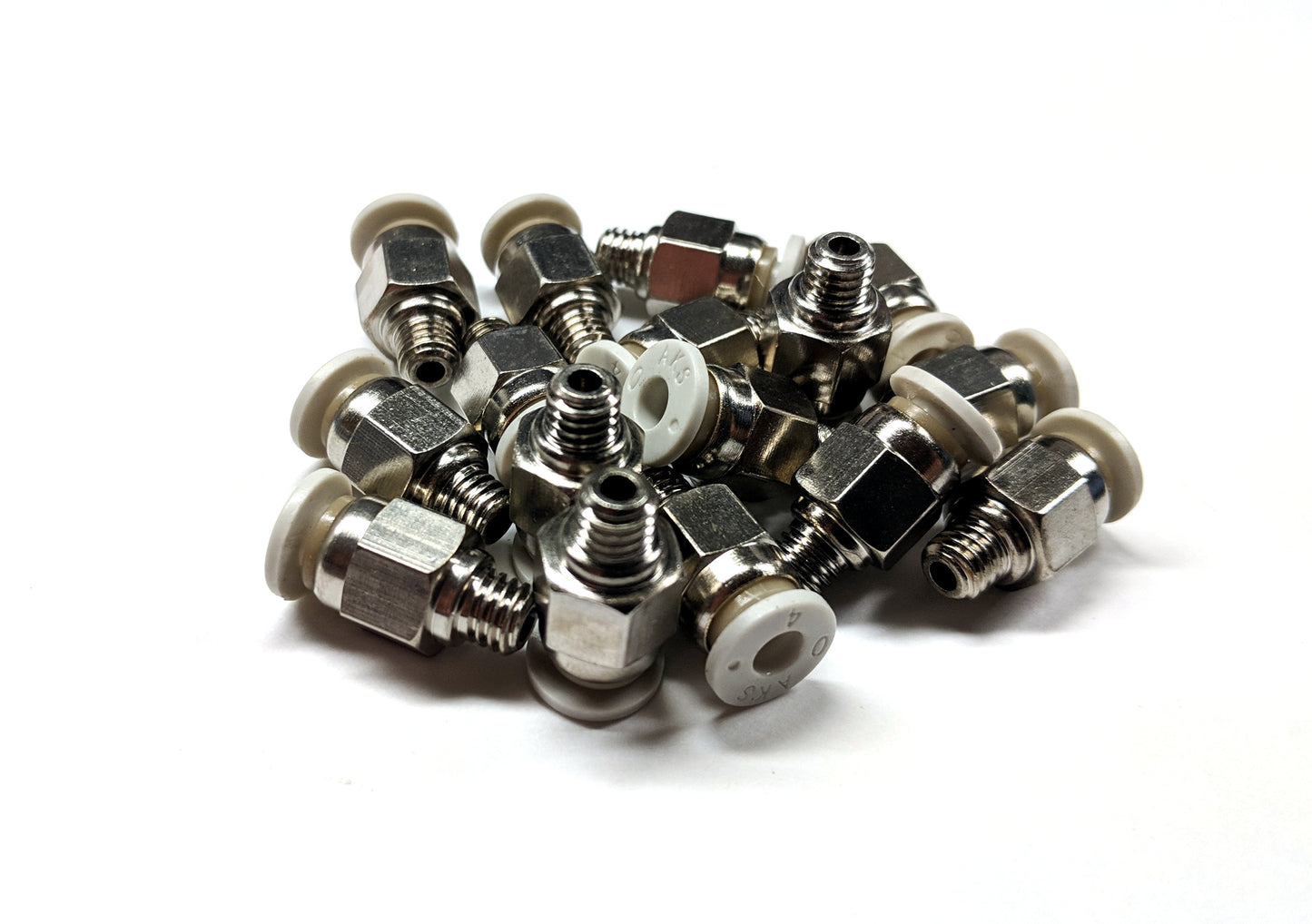 Capricorn 4 Pack PC4-M6 Fittings - For 1.75mm Bowden Tubing