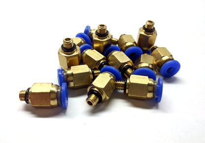 Capricorn 4 Pack PC4-M5 Fittings - For 1.75mm Bowden Tubing