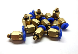 Capricorn 4 Pack PC4-M5 Fittings - For 1.75mm Bowden Tubing