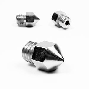Micro-Swiss Plated Wear Resistant Nozzle for MK8 Hotend (Creality CR10, Tevo Tornado, MakerBot)