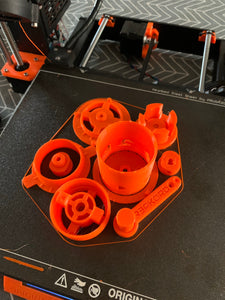 The RepWinder: A spool rewinder solution for RepBox Prusa MMU2 integration and Sample Filament Winding