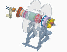Load image into Gallery viewer, The RepWinder: A spool rewinder solution for RepBox Prusa MMU2 integration and Sample Filament Winding