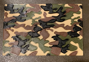 LIMITED EDITION #CamoPak: 4 1lb Spools! Army OD Green, Upside Brown, Coyote Tan, Black Ops 1.75 PLA Camouflage 3D Printer Filament MADE IN THE USA!